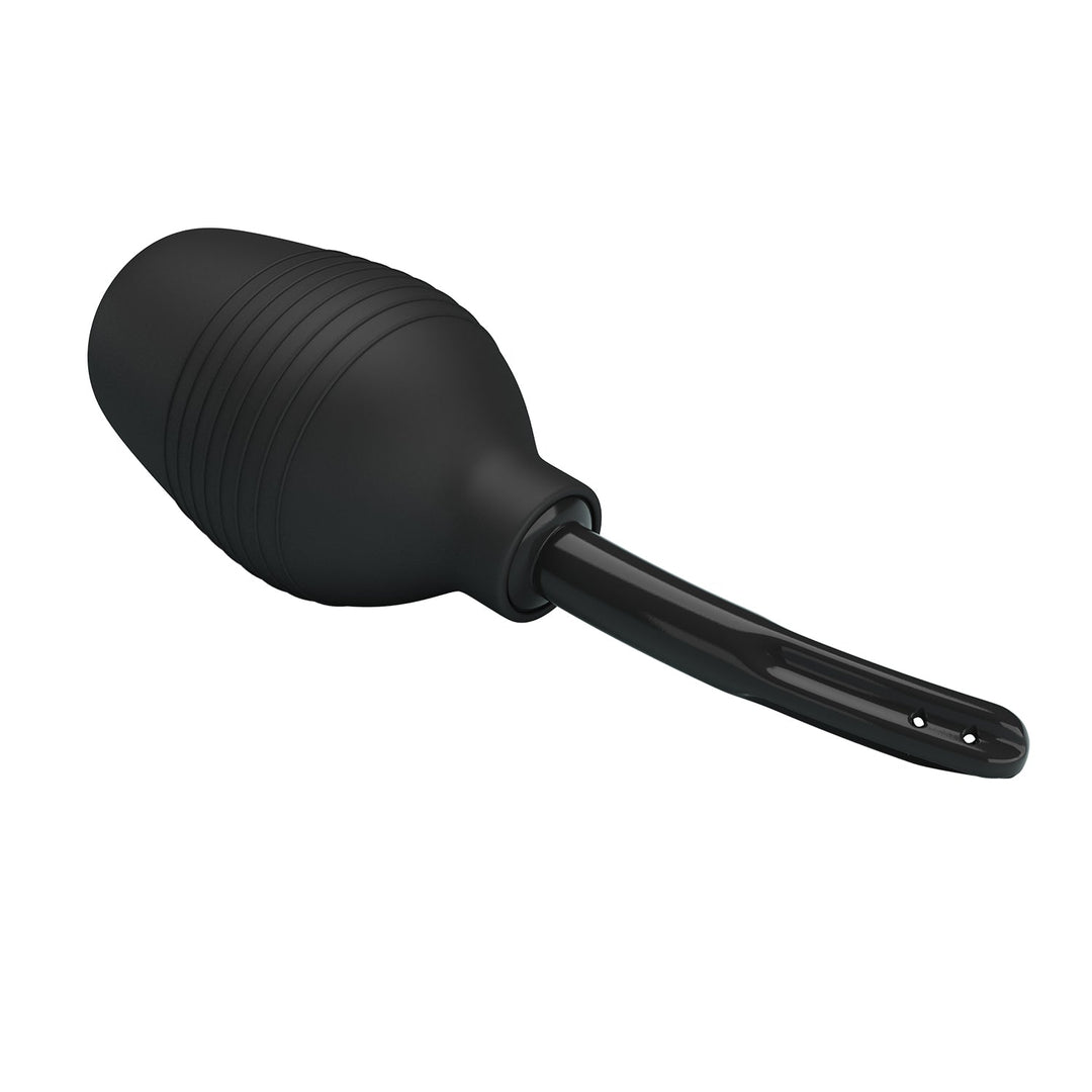 MR PLAY Anal Douche - Black - Black Unisex Douche - 310 ml Capacity – Sex toys NZ by Naughtyhut. Discreet delivery nationwide.