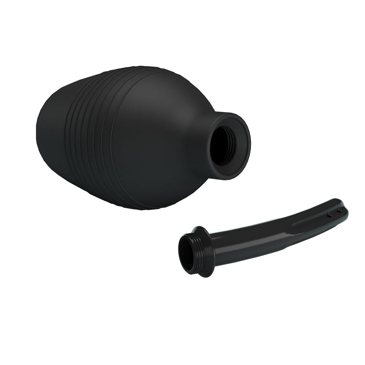 Buy MR PLAY Anal Douche - Black - Black Unisex Douche - 310 ml Capacity – Naughtyhut NZ sex toys online. Discreet delivery & top brands.