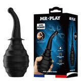 Buy MR PLAY Anal Douche M6 - Black - Black Unisex Douche - 330 ml Capacity – Naughtyhut NZ sex toys online. Discreet delivery & top brands.