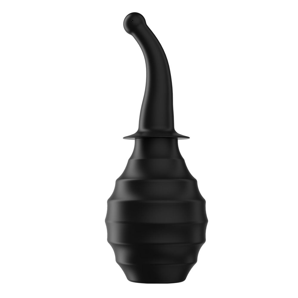 MR PLAY Anal Douche M6 - Black - Black Unisex Douche - 330 ml Capacity – Sex toys NZ by Naughtyhut. Discreet delivery nationwide.