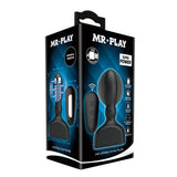 Buy MR PLAY Inflatable Anal Plug - Black USB Rechargeable Inflatable Anal Plug with Wireless Remote – Naughtyhut NZ sex toys online. Discreet delivery & top brands.