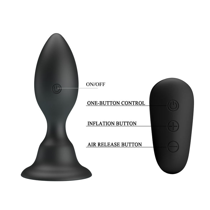 Buy MR PLAY Vibrating Anal Plug - Black 10.8 cm USB Rechargeable Vibrating Butt Plug with Remote – Naughtyhut NZ sex toys online. Discreet delivery & top brands.