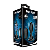 Buy MR PLAY Vibrating Anal Plug - Black 10.8 cm USB Rechargeable Vibrating Butt Plug with Remote – Naughtyhut NZ sex toys online. Discreet delivery & top brands.