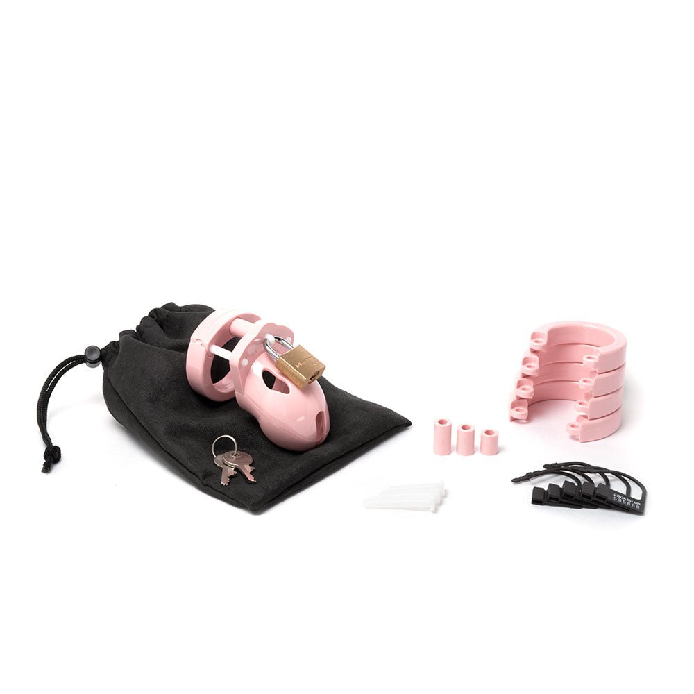 Buy Mr. Stubb Chastity Cock Cage Kit - Pink - Pink 1.75 Inch Cock Cage Kit – Naughtyhut NZ sex toys online. Discreet delivery & top brands.