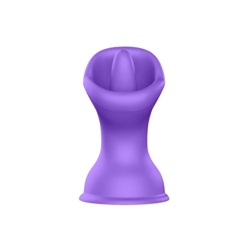 Mv57: Mouth & Tongue Vibrator - Purple – Sex toys NZ by Naughtyhut. Discreet delivery nationwide.