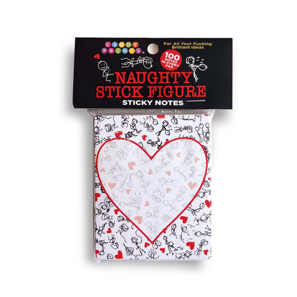 Naughty Stick Figure Sticky Notes - Novelty Sticky Notes - 100 Pack – Sex toys NZ by Naughtyhut. Discreet delivery nationwide.