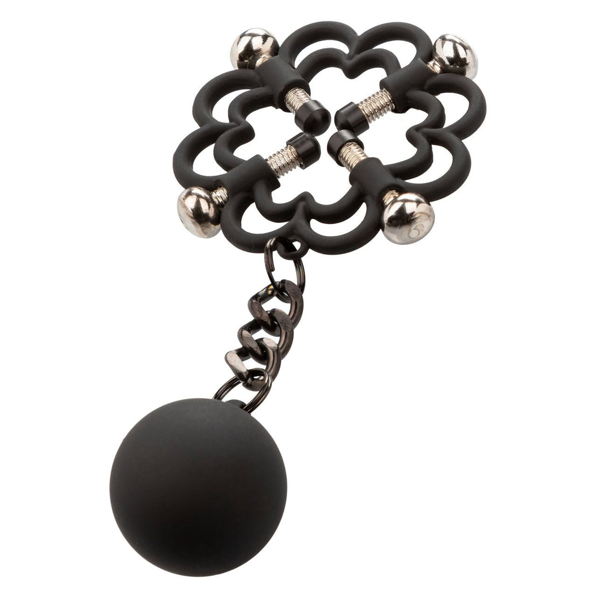 Buy Nipple Grips Power Grip 4 - Point Weighted Nipple Press – Naughtyhut NZ sex toys online. Discreet delivery & top brands.