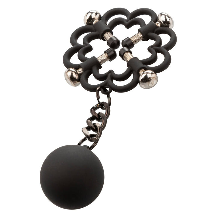 Nipple Grips Power Grip 4 - Point Weighted Nipple Press – Sex toys NZ by Naughtyhut. Discreet delivery nationwide.