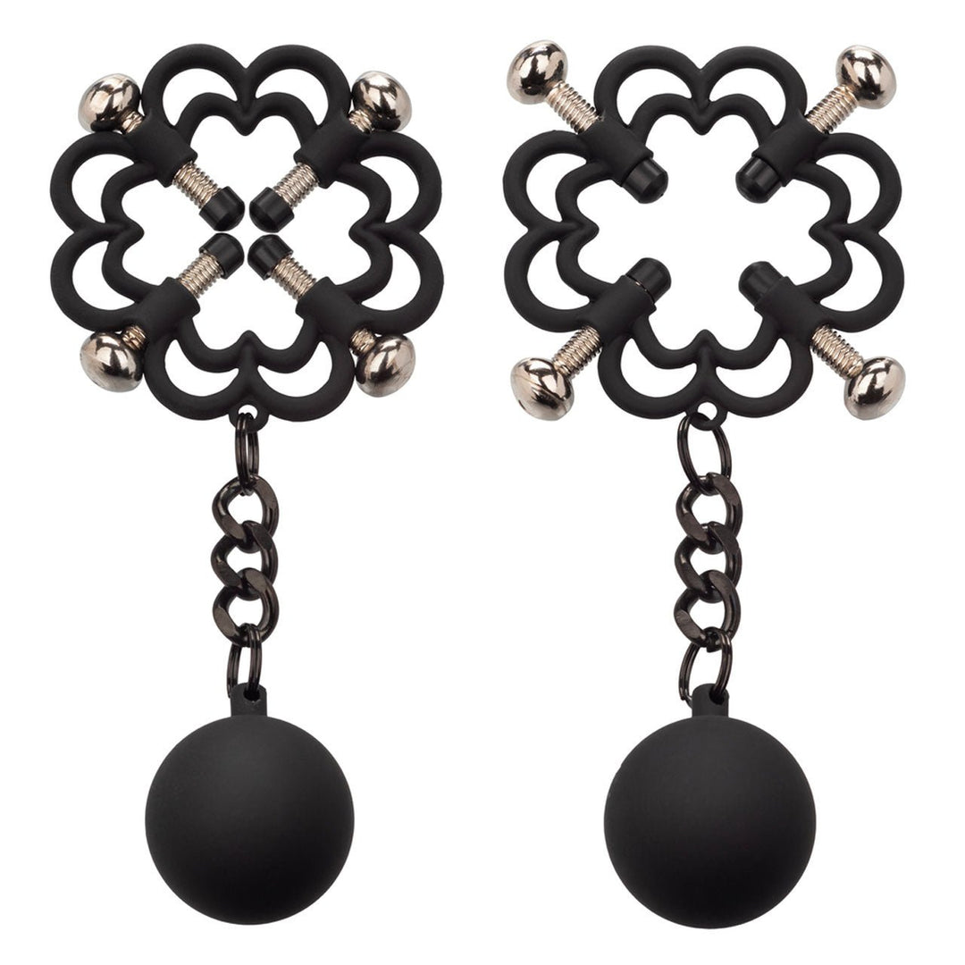 Nipple Grips Power Grip 4 - Point Weighted Nipple Press – Sex toys NZ by Naughtyhut. Discreet delivery nationwide.