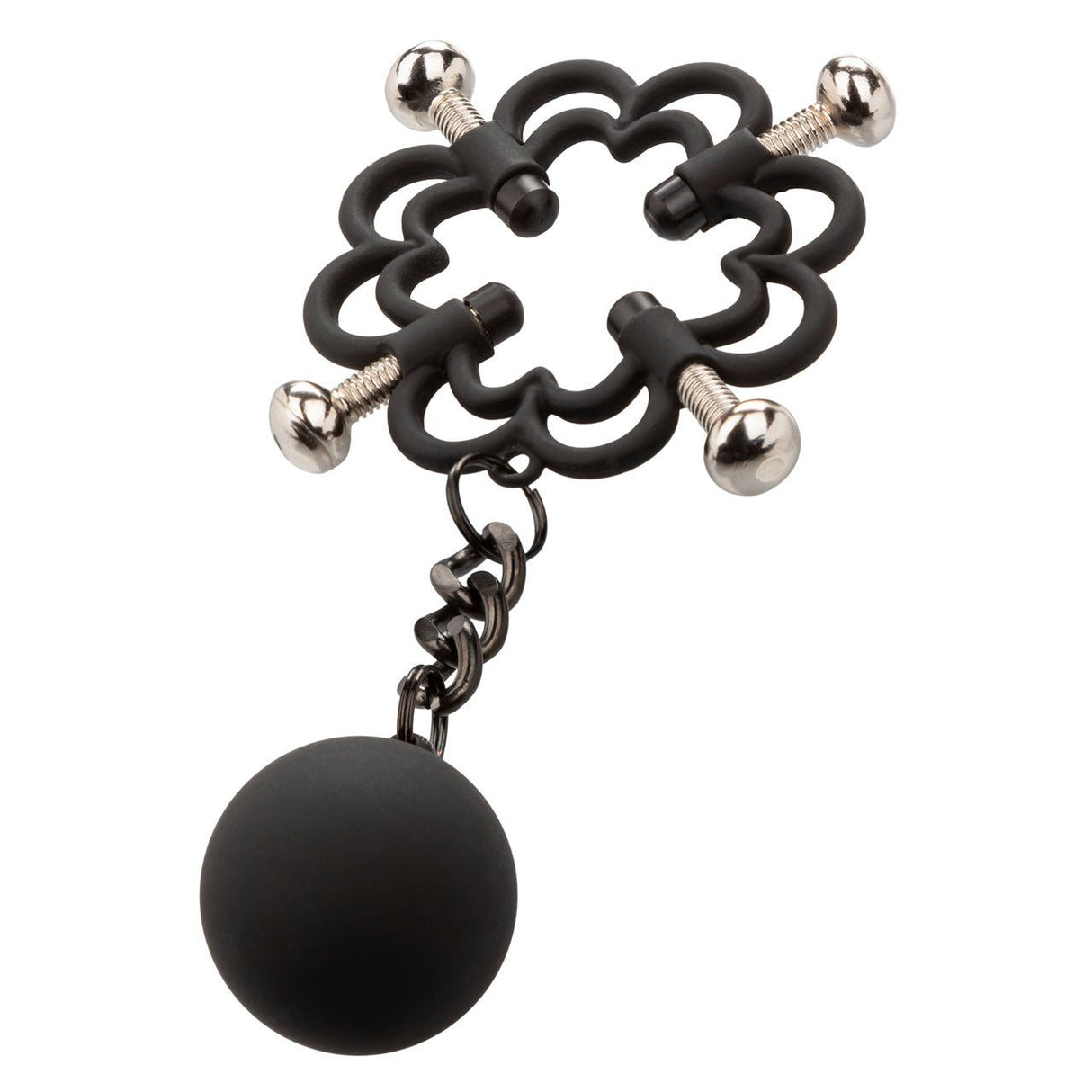 Buy Nipple Grips Power Grip 4 - Point Weighted Nipple Press – Naughtyhut NZ sex toys online. Discreet delivery & top brands.