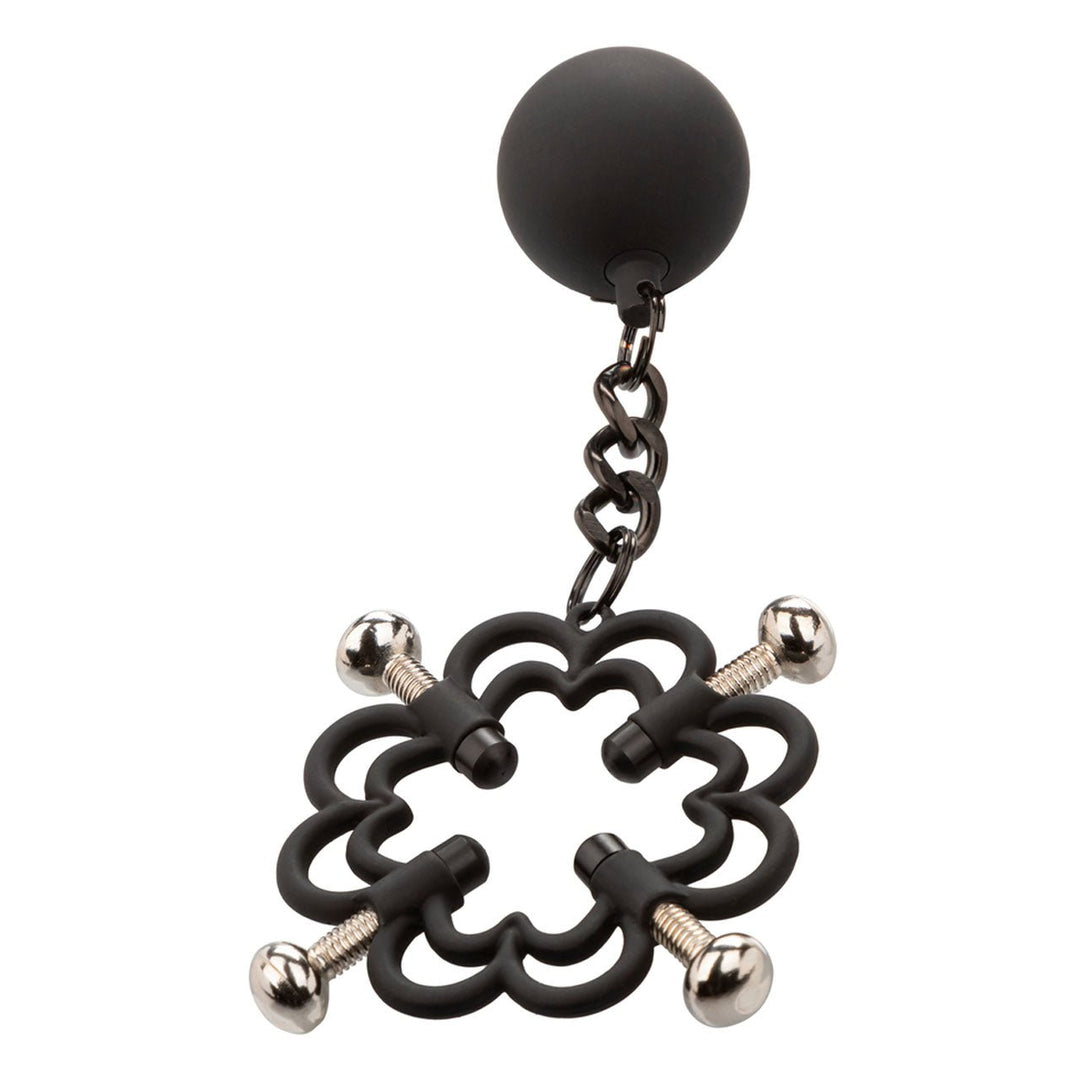 Nipple Grips Power Grip 4 - Point Weighted Nipple Press – Sex toys NZ by Naughtyhut. Discreet delivery nationwide.