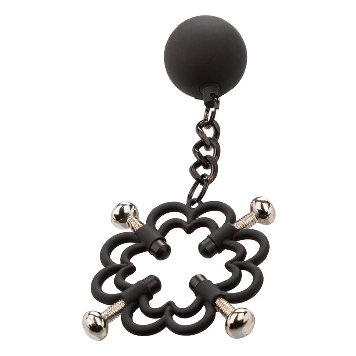 Nipple Grips Power Grip 4 - Point Weighted Nipple Press – Sex toys NZ by Naughtyhut. Discreet delivery nationwide.