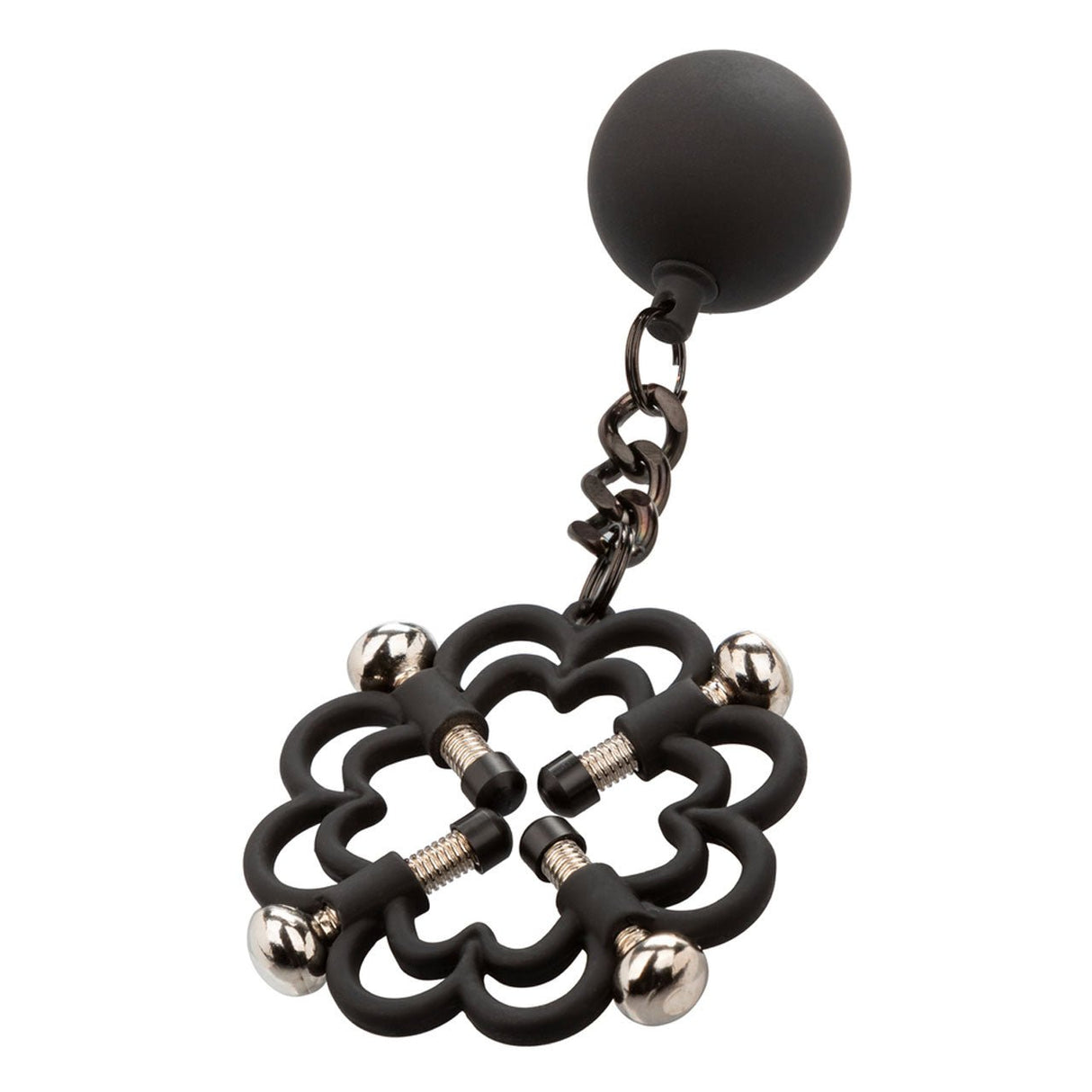 Buy Nipple Grips Power Grip 4 - Point Weighted Nipple Press – Naughtyhut NZ sex toys online. Discreet delivery & top brands.