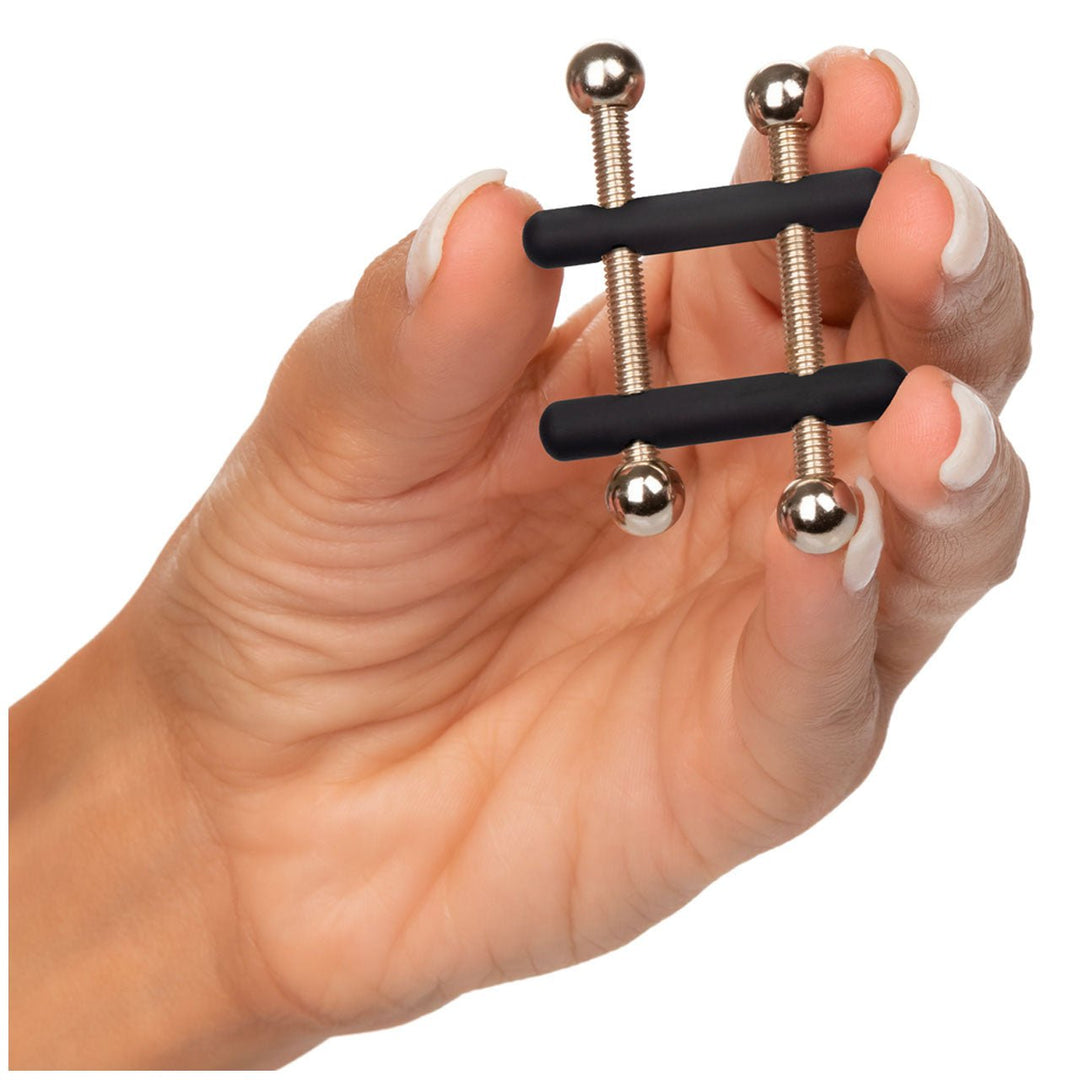 Nipple Grips Power Grip Crossbar Nipple Vices – Sex toys NZ by Naughtyhut. Discreet delivery nationwide.