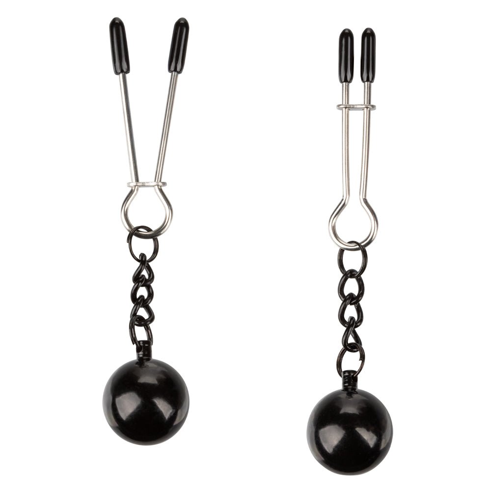 Nipple Grips Weighted Tweezer Nipple Clamps – Sex toys NZ by Naughtyhut. Discreet delivery nationwide.
