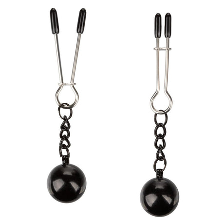 Buy Nipple Grips Weighted Tweezer Nipple Clamps – Naughtyhut NZ sex toys online. Discreet delivery & top brands.
