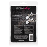 Buy Nipple Play Crystal Chain Nipple Clamps – Naughtyhut NZ sex toys online. Discreet delivery & top brands.