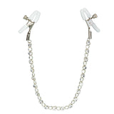 Buy Nipple Play Crystal Chain Nipple Clamps – Naughtyhut NZ sex toys online. Discreet delivery & top brands.