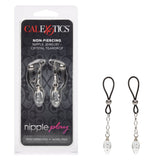 Buy Nipple Play Non - Piercing Nipple Jewelry Crystal Teardrop – Naughtyhut NZ sex toys online. Discreet delivery & top brands.