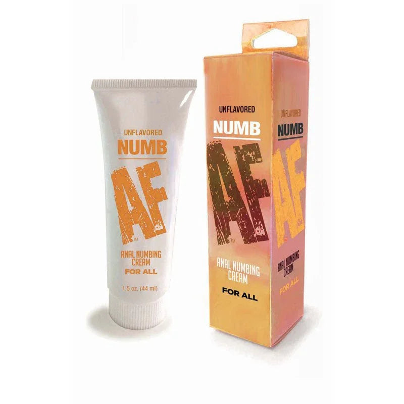Numb AF - Unflavoured - Unflavoured Anal Numbing Cream - 44 ml Tube – Sex toys NZ by Naughtyhut. Discreet delivery nationwide.