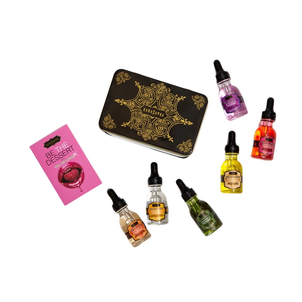 Buy Oil Of Love The Collection Set – Naughtyhut NZ sex toys online. Discreet delivery & top brands.