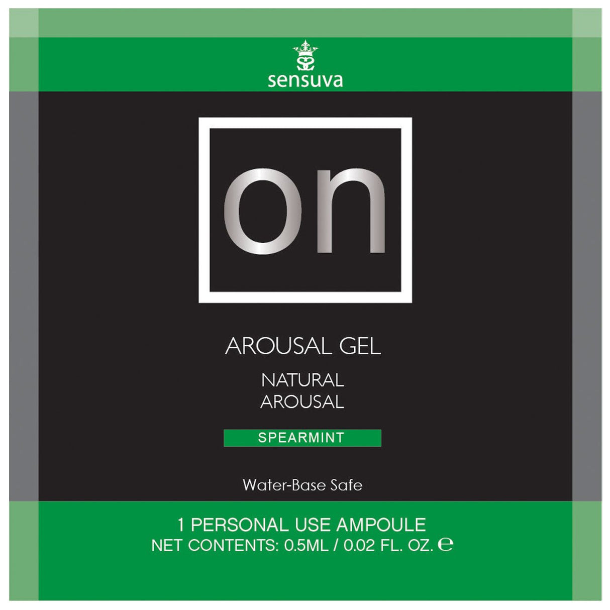 Buy On Arousal Gel Spearmint 6 ml Single Use Packet – Naughtyhut NZ sex toys online. Discreet delivery & top brands.