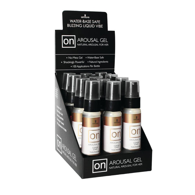 Buy On for Her Arousal Gel 12 Piece – Naughtyhut NZ sex toys online. Discreet delivery & top brands.