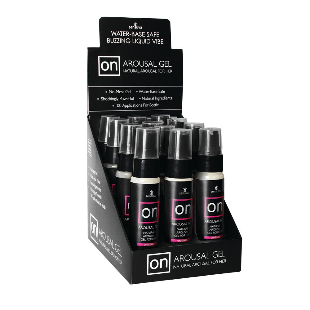 Buy On for Her Arousal Gel 12 Piece – Naughtyhut NZ sex toys online. Discreet delivery & top brands.