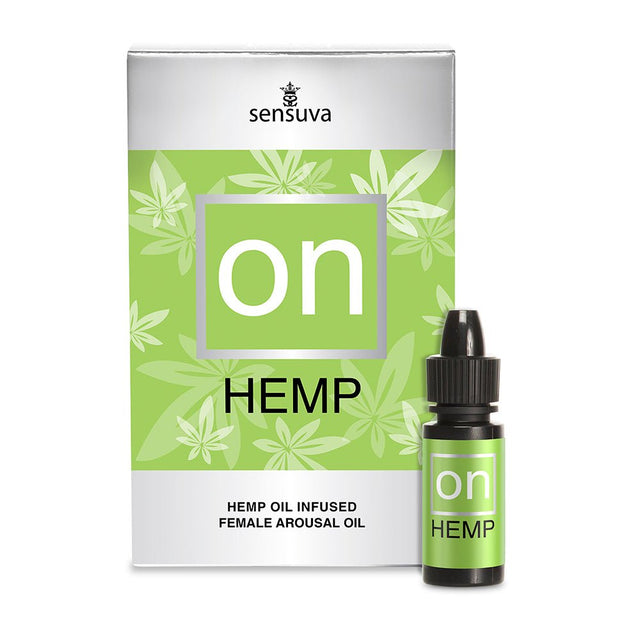 Buy On for Her Hemp Oil Infused Arousal Oil 5 ml Medium Box – Naughtyhut NZ sex toys online. Discreet delivery & top brands.