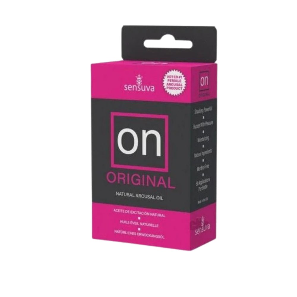 On™ for Her Original Arousal Oil 5ml Medium Box – Sex toys NZ by Naughtyhut. Discreet delivery nationwide.