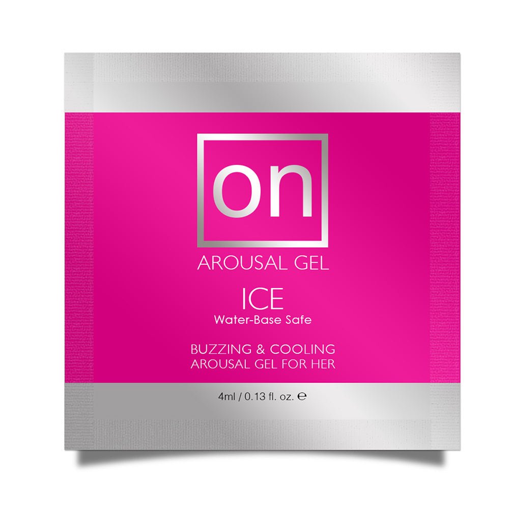 Buy On Ice Arousal Gel Single Use Packet – Naughtyhut NZ sex toys online. Discreet delivery & top brands.