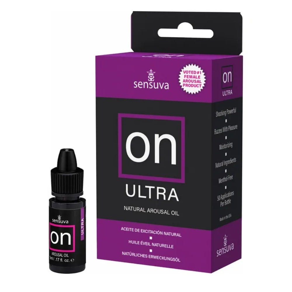 Buy On™ Ultra Arousal Oil 5ml Medium Box – Naughtyhut NZ sex toys online. Discreet delivery & top brands.