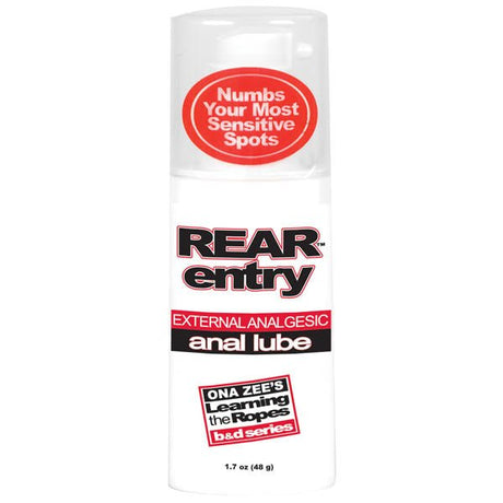 Buy Ona Zee's Rear Entry - Desensitising Anal Lubricant - 48 g Bottle – Naughtyhut NZ sex toys online. Discreet delivery & top brands.