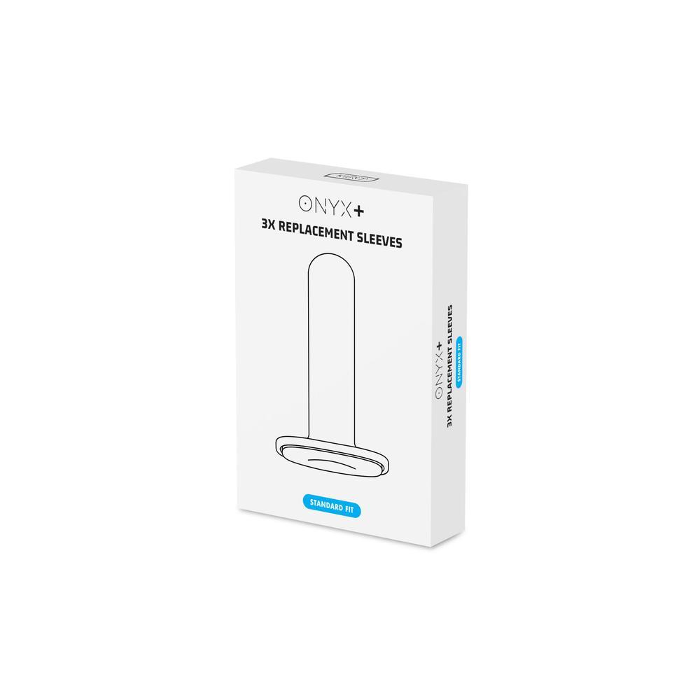 Onyx+ Replacement Sleeve - 3 Pack, Standard Fit – Sex toys NZ by Naughtyhut. Discreet delivery nationwide.