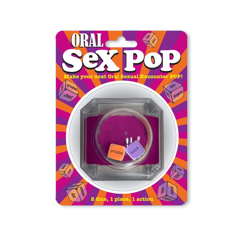 Buy Oral Sex Pop - Popping Dice Game – Naughtyhut NZ sex toys online. Discreet delivery & top brands.