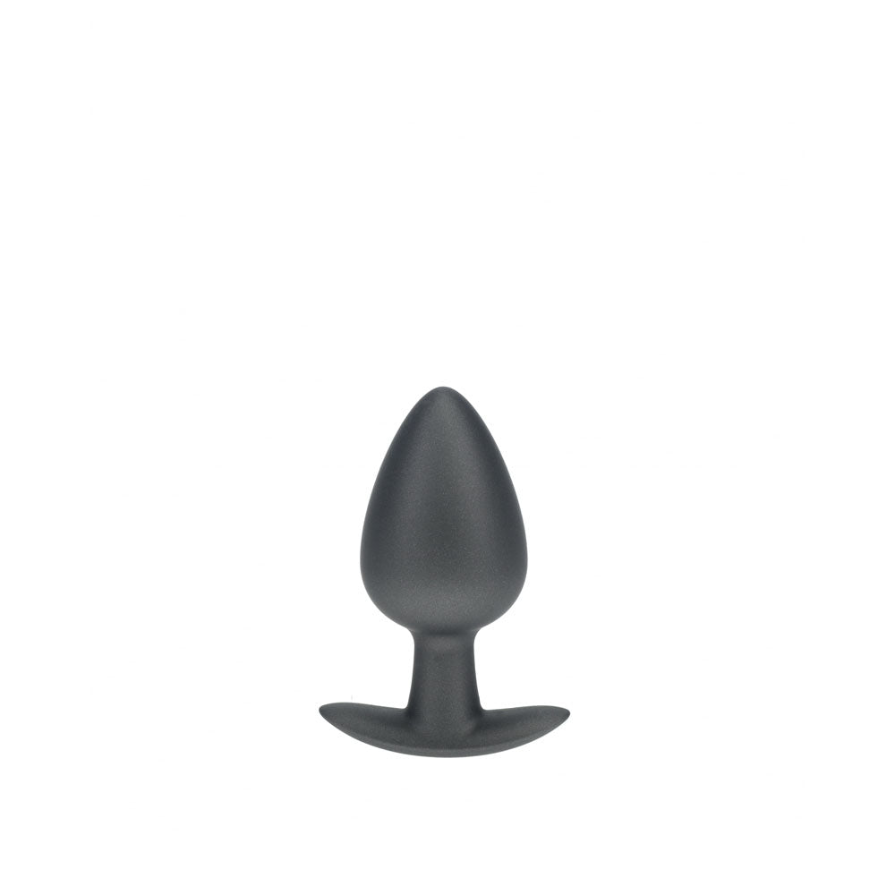 OUCH! Anal Plug - Large - Gun Metal - Gun Metal Grey 8.9 cm Large Butt Plug – Sex toys NZ by Naughtyhut. Discreet delivery nationwide.