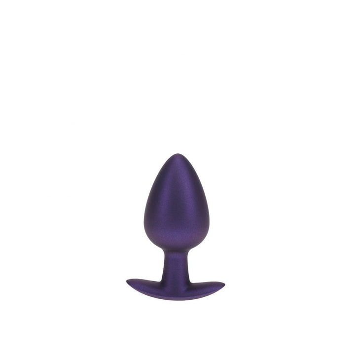OUCH! Anal Plug - Large - Metallic Purple - Metallic Purple 8.9 cm Large Butt Plug – Sex toys NZ by Naughtyhut. Discreet delivery nationwide.