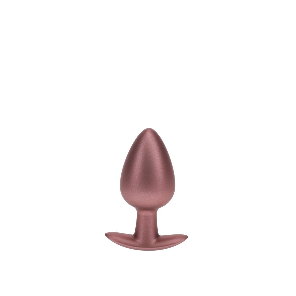 Buy OUCH! Anal Plug - Large - Rose Gold - Rose Gold 8.9 cm Large Butt Plug – Naughtyhut NZ sex toys online. Discreet delivery & top brands.