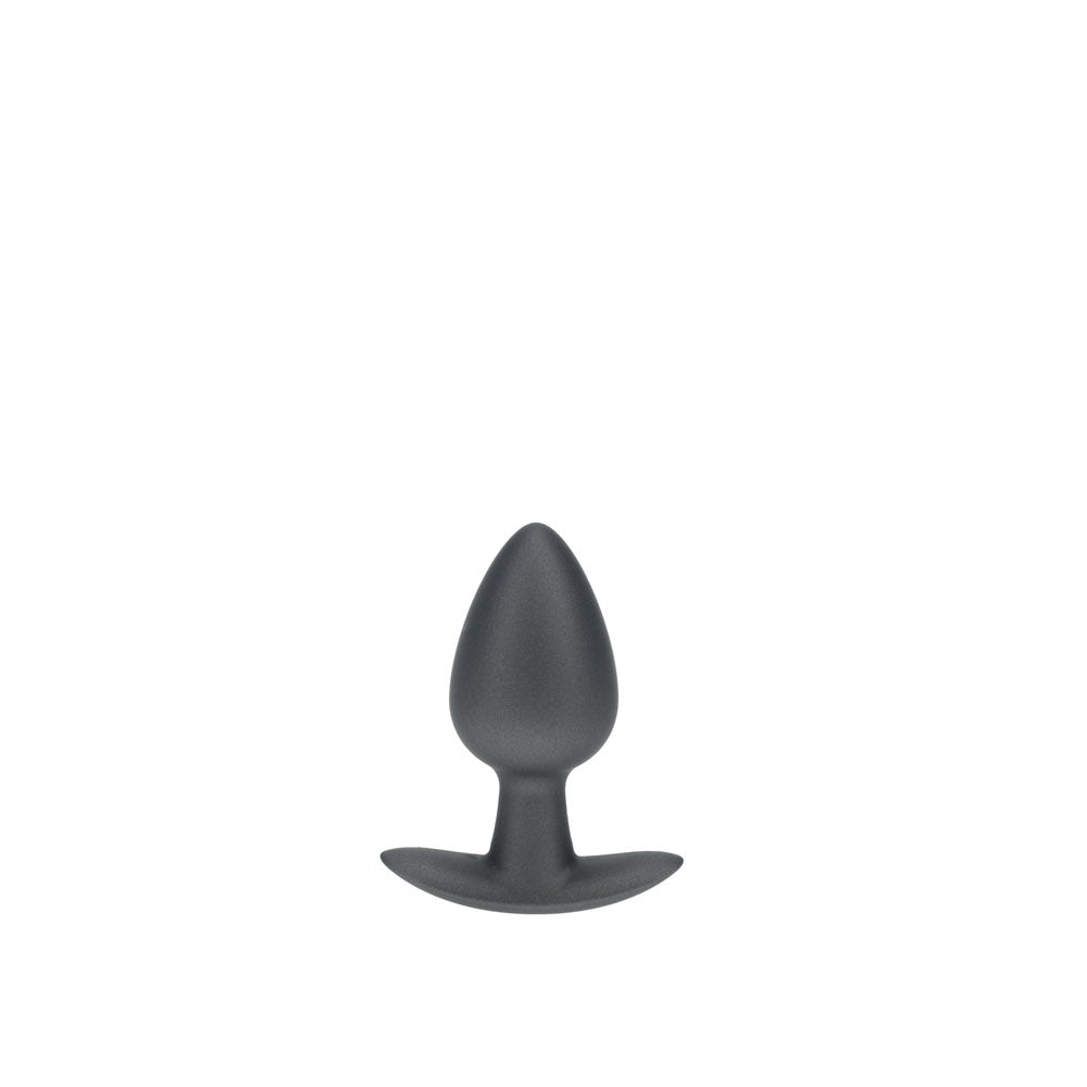 OUCH! Anal Plug - Medium - Gun Metal - Gun Metal Grey 7.9 cm Medium Butt Plug – Sex toys NZ by Naughtyhut. Discreet delivery nationwide.