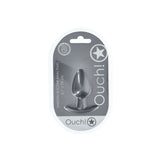 Buy OUCH! Anal Plug - Medium - Gun Metal - Gun Metal Grey 7.9 cm Medium Butt Plug – Naughtyhut NZ sex toys online. Discreet delivery & top brands.