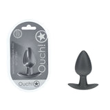 Buy OUCH! Anal Plug - Medium - Gun Metal - Gun Metal Grey 7.9 cm Medium Butt Plug – Naughtyhut NZ sex toys online. Discreet delivery & top brands.