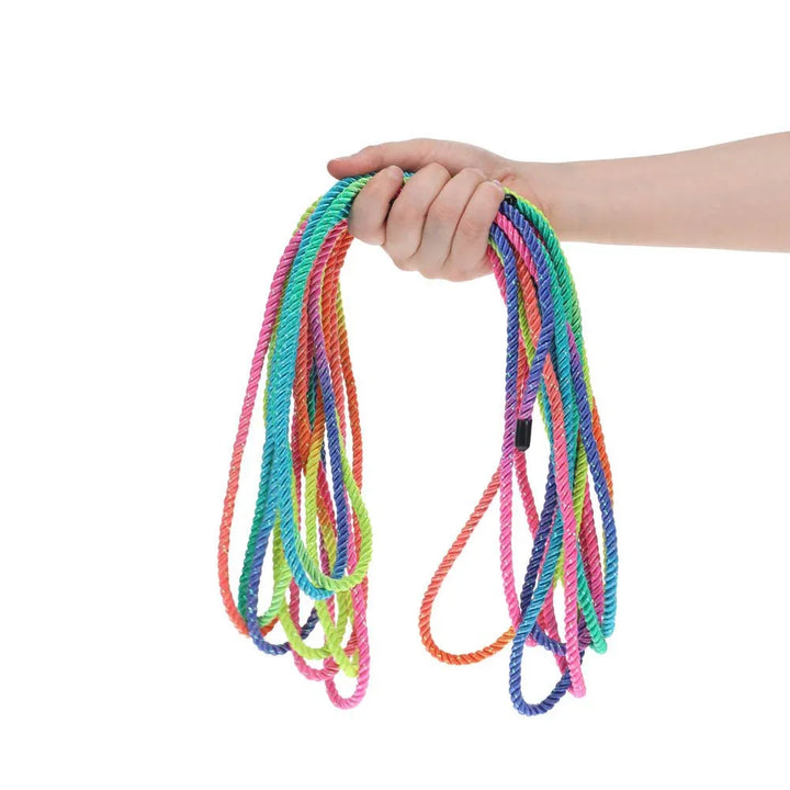 OUCH! Bondage Rope - 10 M - Multicolour 2 - Multicoloured Nylon Bondage Rope - 10 metre Length – Sex toys NZ by Naughtyhut. Discreet delivery nationwide.