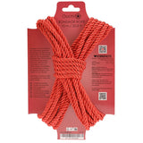 Buy OUCH! Bondage Rope - 10 M - Red - Red Nylon Bondage Rope - 10 metre Length – Naughtyhut NZ sex toys online. Discreet delivery & top brands.