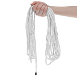 Buy OUCH! Bondage Rope - 10 M - Silver - Silver Nylon Bondage Rope - 10 metre Length – Naughtyhut NZ sex toys online. Discreet delivery & top brands.