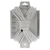 Buy OUCH! Bondage Rope - 10 M - Silver - Silver Nylon Bondage Rope - 10 metre Length – Naughtyhut NZ sex toys online. Discreet delivery & top brands.