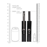 Buy OUCH! BW Velcro Collar With Leash And Hand Cuffs - Black Restraints – Naughtyhut NZ sex toys online. Discreet delivery & top brands.