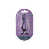 Buy OUCH! Curvy Anal Plug - Metallic Purple - Metallic Purple 11.7 cm Butt Plug – Naughtyhut NZ sex toys online. Discreet delivery & top brands.