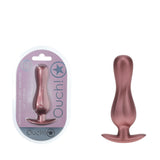 Buy OUCH! Curvy Anal Plug - Rose Gold - Rose Gold 11.7 cm Butt Plug – Naughtyhut NZ sex toys online. Discreet delivery & top brands.