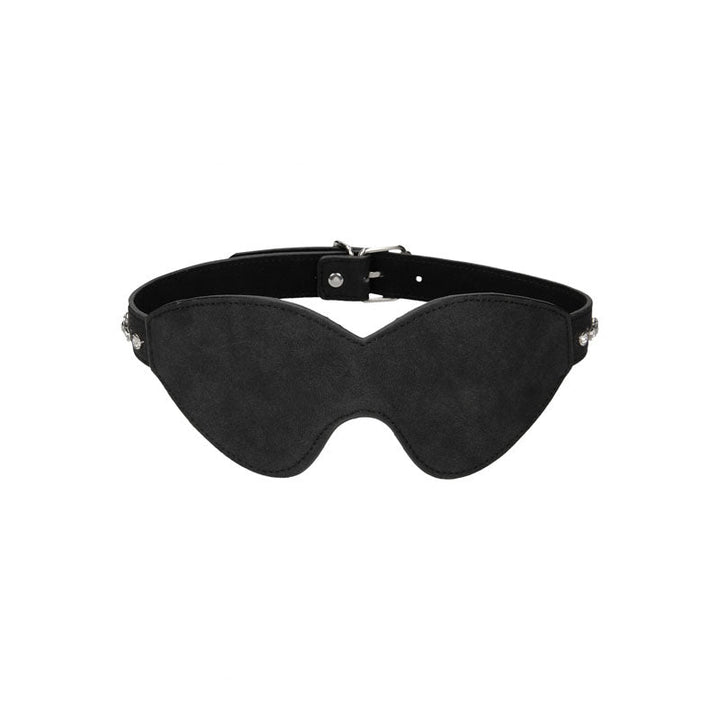 OUCH! Diamond Studded Eye - Mask - Black Eye Mask – Sex toys NZ by Naughtyhut. Discreet delivery nationwide.