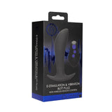 Buy OUCH! e - Stim & Vibrating Butt Plug with Wireless Remote - Black 12.3 cm USB Rechargeable Vibrating Butt Plug with e - Stim – Naughtyhut NZ sex toys online. Discreet delivery & top brands.